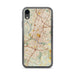 Custom Austin Texas Map Phone Case in Woodblock