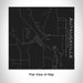 Rendered View of Autaugaville Alabama Map Engraving on 17oz Stainless Steel Insulated Tumbler in Black