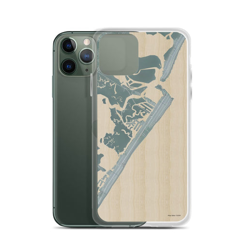 Custom Avalon New Jersey Map Phone Case in Afternoon