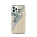 Custom iPhone 12 Pro Avalon New Jersey Map Phone Case in Afternoon