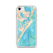 Custom iPhone SE Avalon New Jersey Map Phone Case in Watercolor