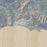 Avila Beach California Map Print in Afternoon Style Zoomed In Close Up Showing Details