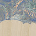 Avila Beach California Map Print in Afternoon Style Zoomed In Close Up Showing Details