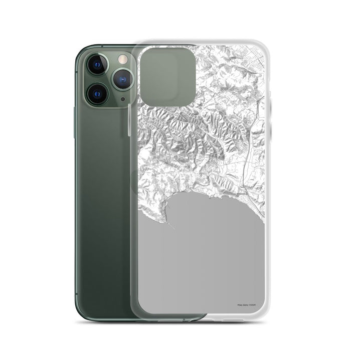 Custom Avila Beach California Map Phone Case in Classic
