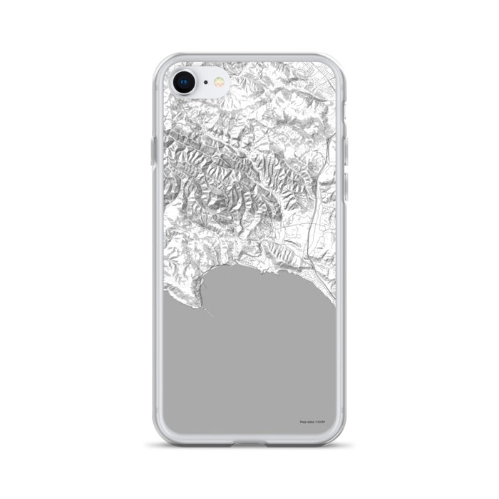 Custom iPhone SE Avila Beach California Map Phone Case in Classic