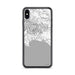Custom iPhone XS Max Avila Beach California Map Phone Case in Classic