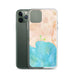 Custom Avila Beach California Map Phone Case in Watercolor