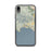 Custom iPhone XR Avila Beach California Map Phone Case in Woodblock