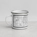 Left View Custom Avondale Arizona Map Enamel Mug in Classic