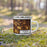 Right View Custom Avondale Arizona Map Enamel Mug in Ember on Grass With Trees in Background