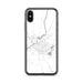 Custom Bainbridge Georgia Map Phone Case in Classic