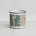 Front View Custom Bainbridge Island Washington Map Enamel Mug in Afternoon