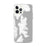 Custom iPhone 12 Pro Max Bainbridge Island Washington Map Phone Case in Classic