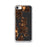 Custom iPhone SE Bainbridge Island Washington Map Phone Case in Ember