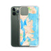 Custom Bainbridge Island Washington Map Phone Case in Watercolor