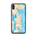 Custom iPhone XS Max Bainbridge Island Washington Map Phone Case in Watercolor