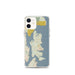Custom iPhone 12 mini Bainbridge Island Washington Map Phone Case in Woodblock
