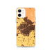 Custom Bakersfield California Map iPhone 12 Phone Case in Ember