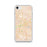 Custom Bakersfield California Map iPhone SE Phone Case in Watercolor