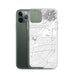 Custom Baldwin Park California Map Phone Case in Classic