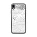 Custom iPhone XR Baldwin Park California Map Phone Case in Classic
