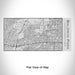 Rendered View of Baldwin Park California Map Engraving on 17oz Stainless Steel Insulated Cola Bottle