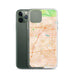 Custom Baldwin Park California Map Phone Case in Watercolor