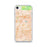 Custom iPhone SE Baldwin Park California Map Phone Case in Watercolor