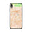 Custom iPhone XR Baldwin Park California Map Phone Case in Watercolor