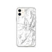 Custom iPhone 11 Baldy Cinco Colorado Map Phone Case in Classic