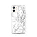 Custom iPhone 12 Baldy Cinco Colorado Map Phone Case in Classic