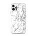 Custom iPhone 12 Pro Max Baldy Cinco Colorado Map Phone Case in Classic