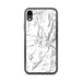 Custom iPhone XR Baldy Cinco Colorado Map Phone Case in Classic