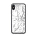 Custom iPhone X/XS Baldy Cinco Colorado Map Phone Case in Classic