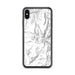 Custom iPhone XS Max Baldy Cinco Colorado Map Phone Case in Classic