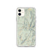 Custom iPhone 11 Baldy Cinco Colorado Map Phone Case in Woodblock