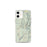 Custom iPhone 12 mini Baldy Cinco Colorado Map Phone Case in Woodblock