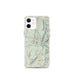 Custom iPhone 12 mini Baldy Cinco Colorado Map Phone Case in Woodblock