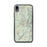 Custom iPhone XR Baldy Cinco Colorado Map Phone Case in Woodblock