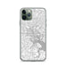 Custom Baltimore Maryland Map Phone Case in Classic