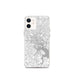 Custom Baltimore Maryland Map iPhone 12 mini Phone Case in Classic