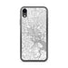 Custom Baltimore Maryland Map Phone Case in Classic