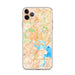 Custom Baltimore Maryland Map Phone Case in Watercolor