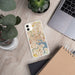 Custom Baltimore Maryland Map Phone Case in Woodblock