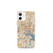 Custom Baltimore Maryland Map iPhone 12 mini Phone Case in Woodblock