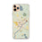 Custom iPhone 11 Pro Max Bangor Maine Map Phone Case in Woodblock