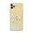 Custom iPhone 11 Pro Max Bardstown Kentucky Map Phone Case in Woodblock