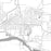 Batesville Arkansas Map Print in Classic Style Zoomed In Close Up Showing Details
