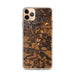 Custom iPhone 11 Pro Max Batesville Arkansas Map Phone Case in Ember