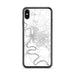 Custom Baton Rouge Louisiana Map Phone Case in Classic